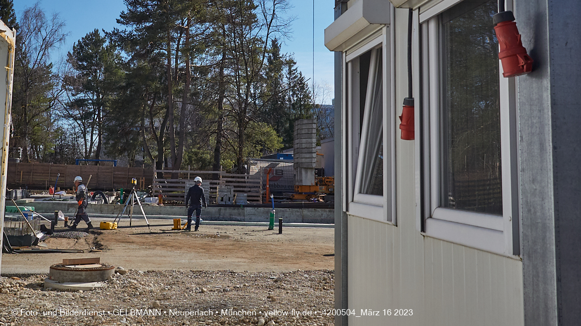 16.03.2023 - Haus für Kinder in der Quiddestraße 3 in Neuperlach